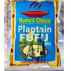 Mama’s Choice plantain Fufu Mix 144 oz (4.08kg) Gluten Free